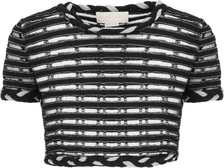 Genny T-Shirts Zwart Dames