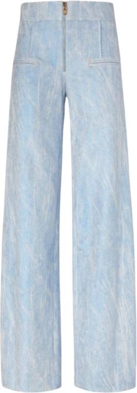 Genny Trousers Blauw Dames