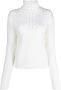 Genny Witte Sweatshirts voor Dames Aw23 White Dames - Thumbnail 1