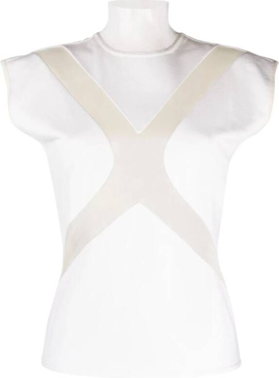 Genny Witte Sweaters voor Vrouwen White Dames