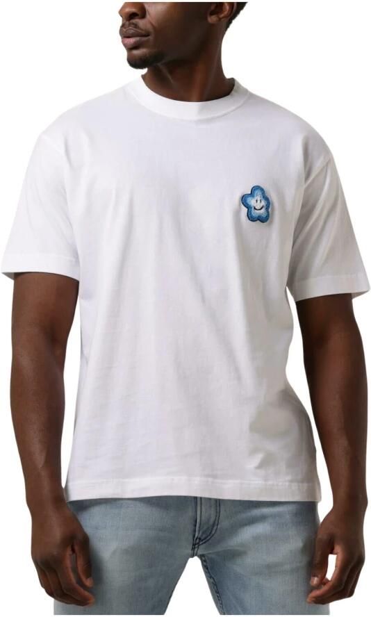 GENTI Heren Polo's & T-shirts J9041-1223 Wit - Foto 3