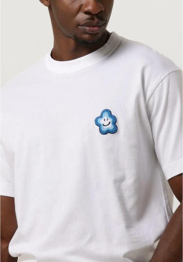 GENTI Heren Polo's & T-shirts J9041-1223 Wit