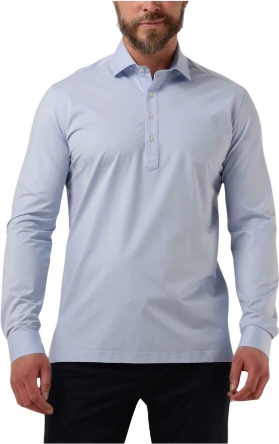 Genti Klassiek Herenoverhemd Lichtblauw Blue Heren - Foto 3