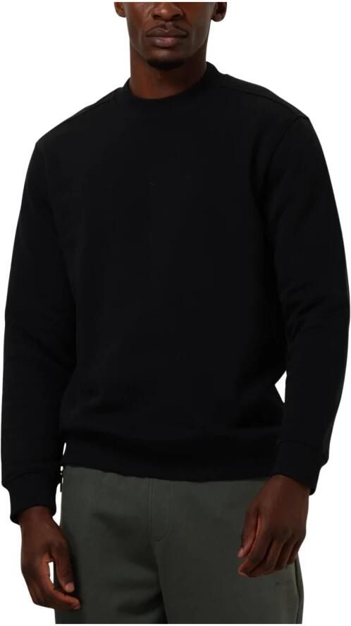 Genti Moderne Zwarte Sweater voor Mannen Black Heren - Foto 3