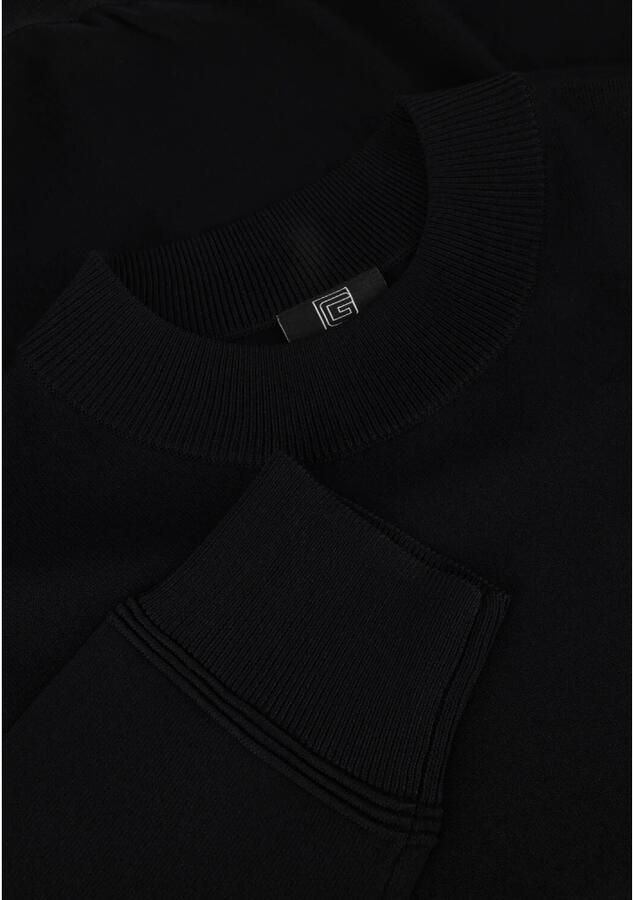 Genti Zwarte stijlvolle trui voor mannen Black Heren