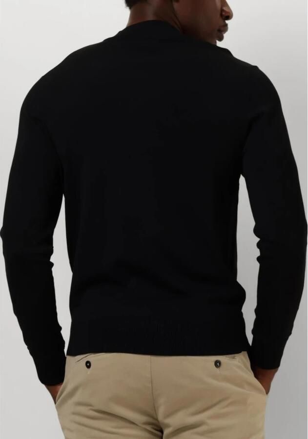 Genti Zwarte stijlvolle trui voor mannen Black Heren - Foto 2