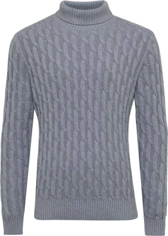 Genti Heren Truien Vesten in Grijs Gray Heren Kledingwinkel
