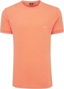 Genti T-shirt korte mouw Oranje Heren
