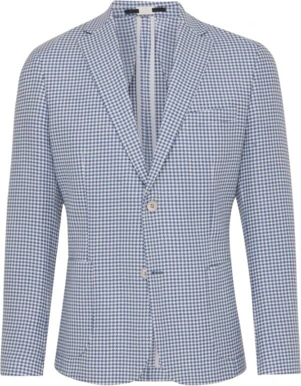 Gentiluomo Verfijnde Blazer Upgrade voor Heren Blue Heren