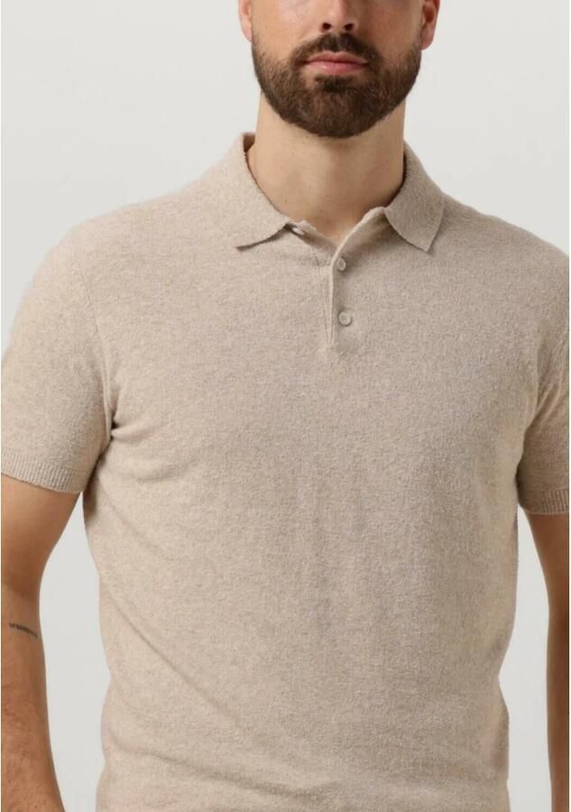 Gentiluomo Beige Polo voor stijlvolle mannen Beige Heren