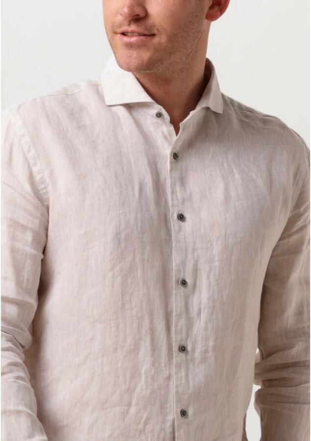 Gentiluomo Casual Zand Overhemd Beige Heren - Foto 4