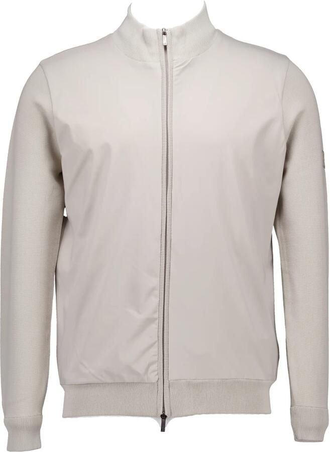 Gentiluomo Stijlvolle Jassen Kiezel Beige Heren
