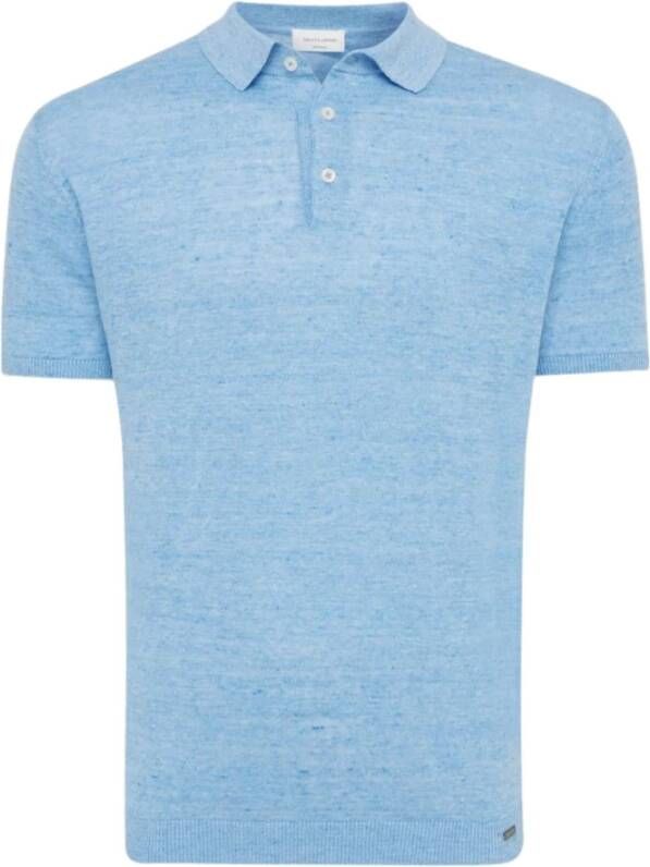 Gentiluomo Polo Shirt Blauw Heren