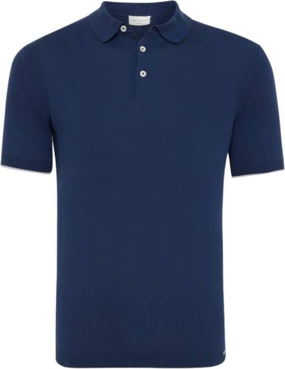 Gentiluomo Polo Shirt Blauw Heren