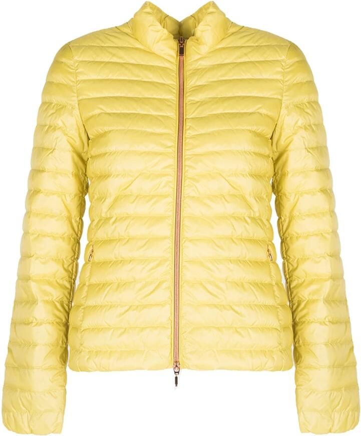 Geox Aansluitende Jas met Hoogwaardige Ademende en Waterdichte Stof Yellow Dames - Foto 4