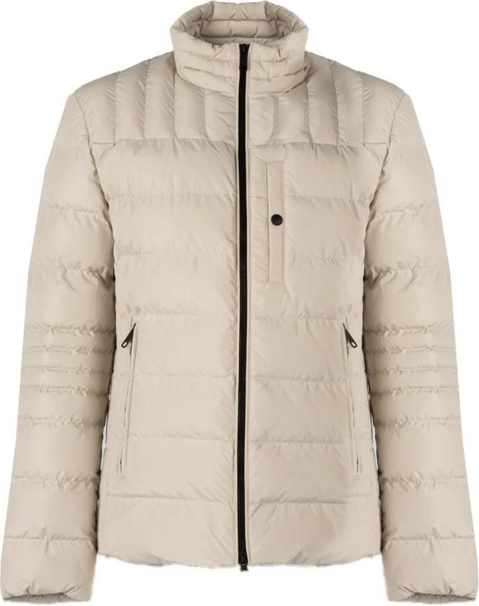 Geox Gewatteerde jas voor diverse gelegenheden Gray Heren - Foto 6