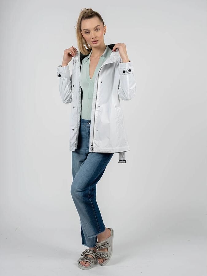Geox Light Jackets White Dames