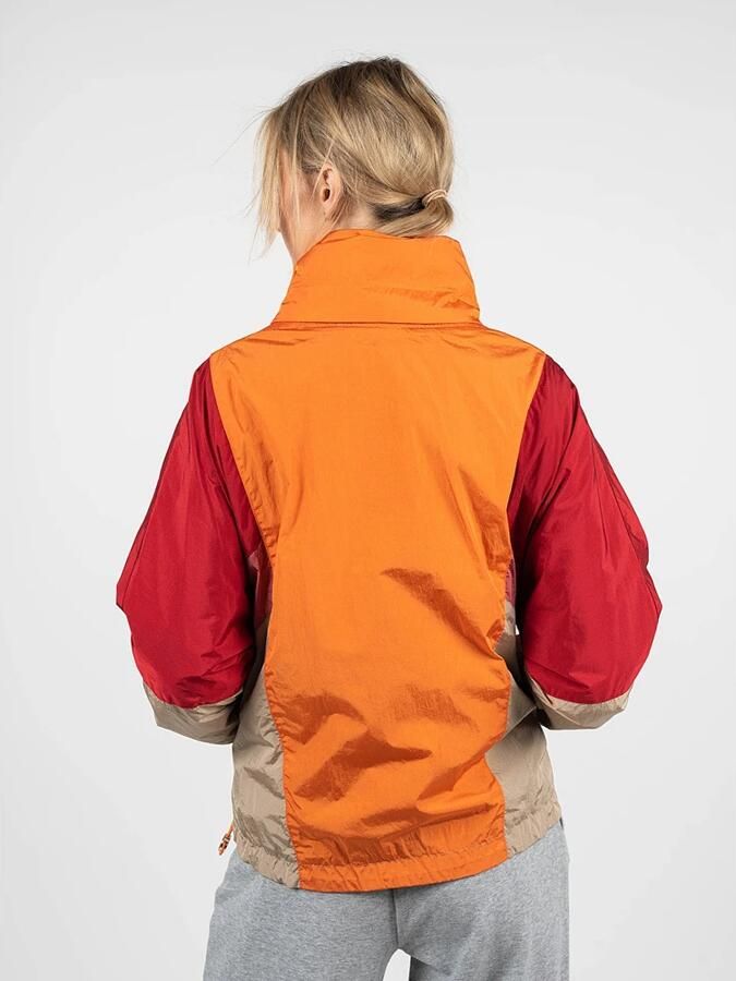 Geox Loszittende Jas met Verborgen Capuchon Rood Dames - Foto 2