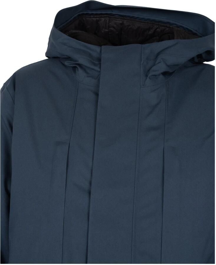 Geox Regenjas met capuchon Blue Heren