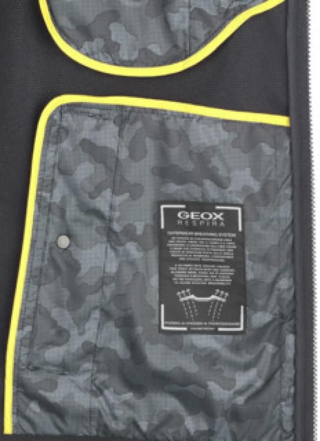 Geox Stijlvolle Jas Gray Heren