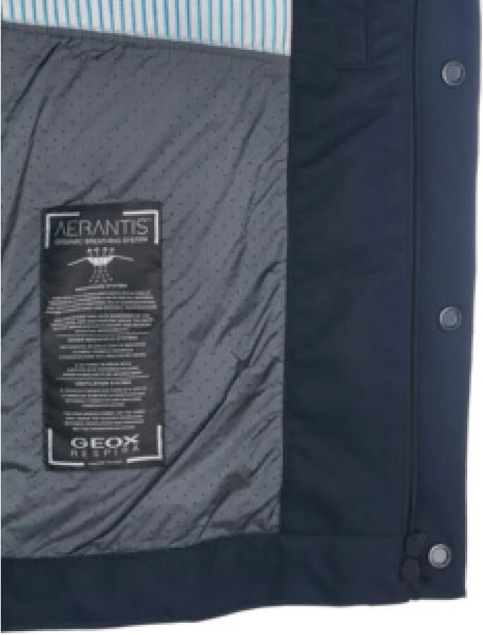 Geox Stijlvolle Lichtgewicht Jas Blue Heren - Foto 2