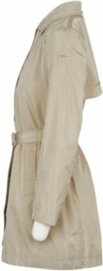 Geox Stijlvolle Manteljas Beige Dames - Foto 3