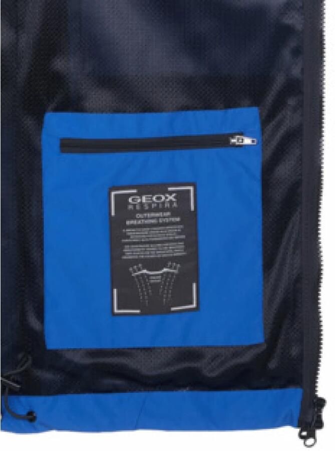 Geox Stijlvolle Winterjas Blue Heren