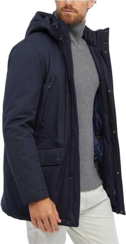 Geox Stijlvolle Winterjas Blue Heren - Foto 3