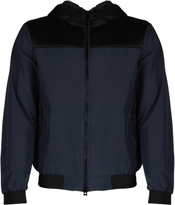 Geox Stijlvolle Jas Blue Heren