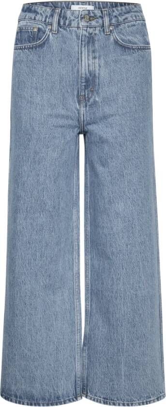 Gestuz AmberGZ HW Straight Jeans Blauw Dames
