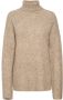 Gestuz Coltrui Trui Comfortabel en Stijlvol Beige Dames - Thumbnail 2