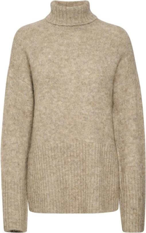 Gestuz Coltrui Trui Comfortabel en Stijlvol Beige Dames