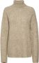 Gestuz Coltrui Trui Comfortabel en Stijlvol Beige Dames - Thumbnail 2