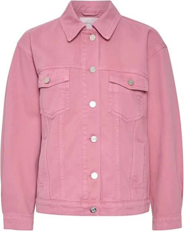 Gestuz Denagz Twill Jacket 10906028 Roze Dames