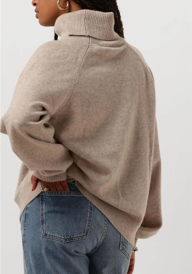 GESTUZ Dames Truien & Vesten Manzigz Wool Rollneck Beige - Foto 6