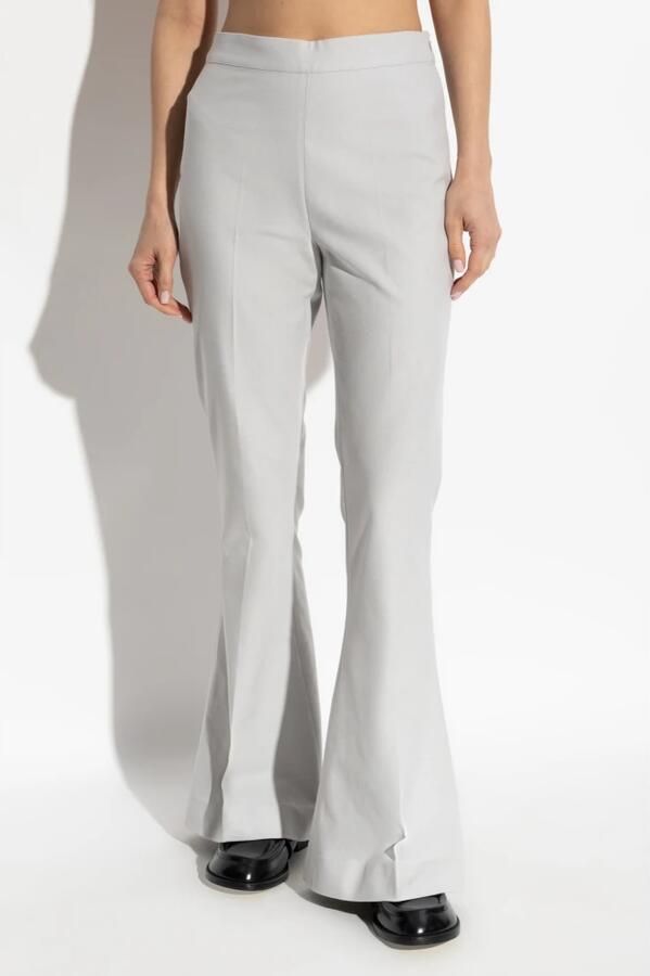 Gestuz Hoge Taille Elegante Grijze Broek Gray Dames - Foto 7