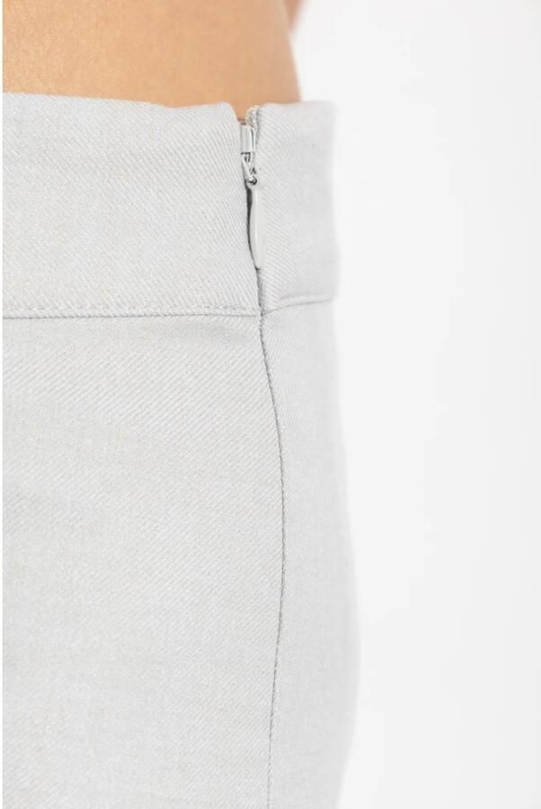 Gestuz Hoge Taille Elegante Grijze Broek Gray Dames - Foto 5