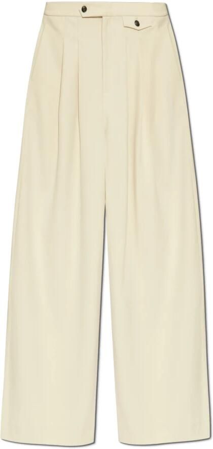 Gestuz High waist broek met bandplooien model 'edina' - Foto 5