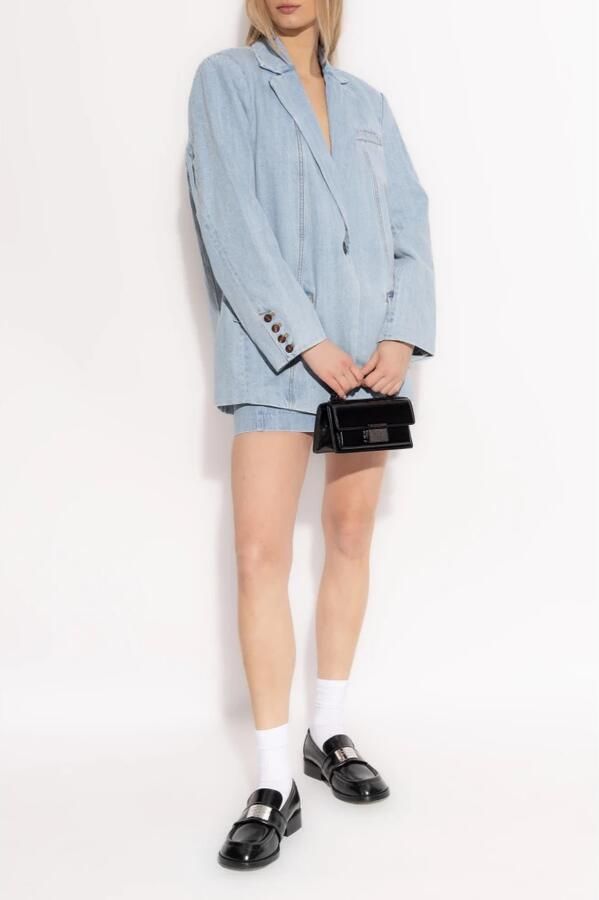 Gestuz Jeansblazer met strookzak op de borst model 'Vella' - Foto 2