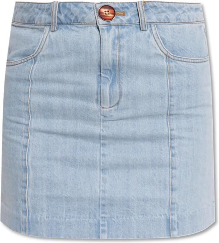 Gestuz Jeansrok met steekzakken model 'Vella' - Foto 5