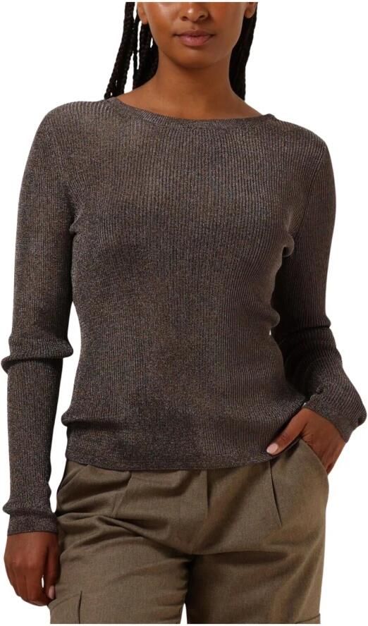 Gestuz Gebreide pullover met extra brede schouders model 'Silvi' - Foto 7