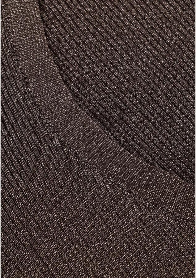 Gestuz Gebreide pullover met extra brede schouders model 'Silvi' - Foto 5