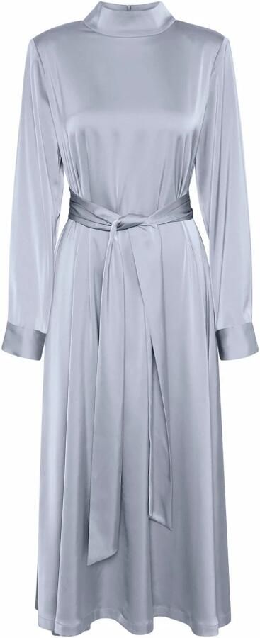 Gestuz Maxi-jurk met opstaande kraag model 'Harper'