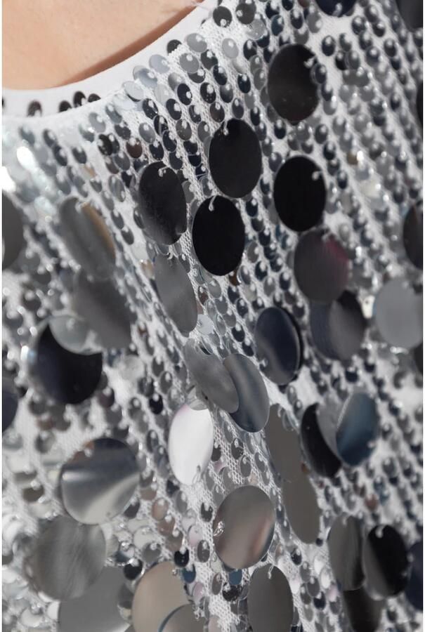 Gestuz Korte top met pailletten model 'Glitta'