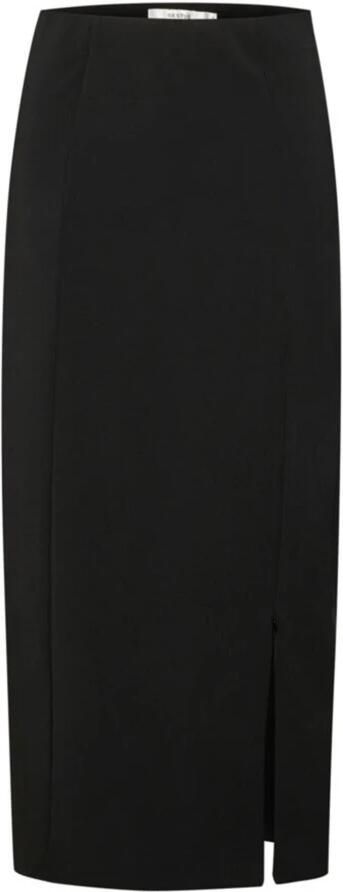 Gestuz Maxi Rok met Hoge Split Joellegz Hw Long Skirt Noos Nederdele 10906723 Zwart Black Dames - Foto 4