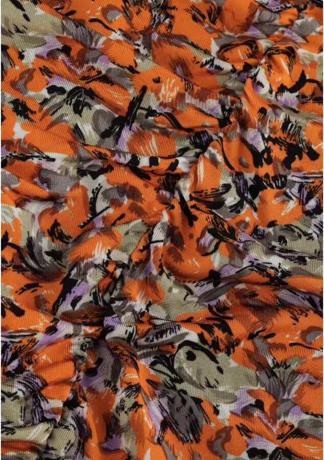 Gestuz Korte Oranje Jurk Odagz Stijl Multicolor Dames - Foto 5