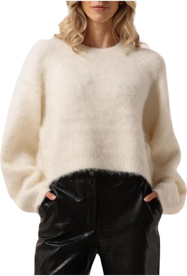 Gestuz Gebreide pullover met extra brede schouders model 'Sabi' - Foto 3