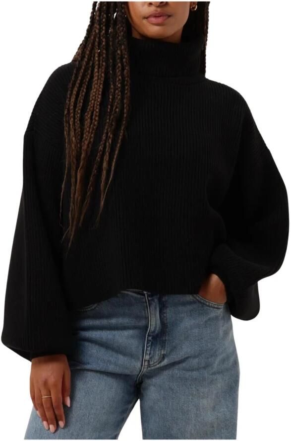 GESTUZ Dames Truien & Vesten Mebagz Short Pullover Zwart - Foto 3