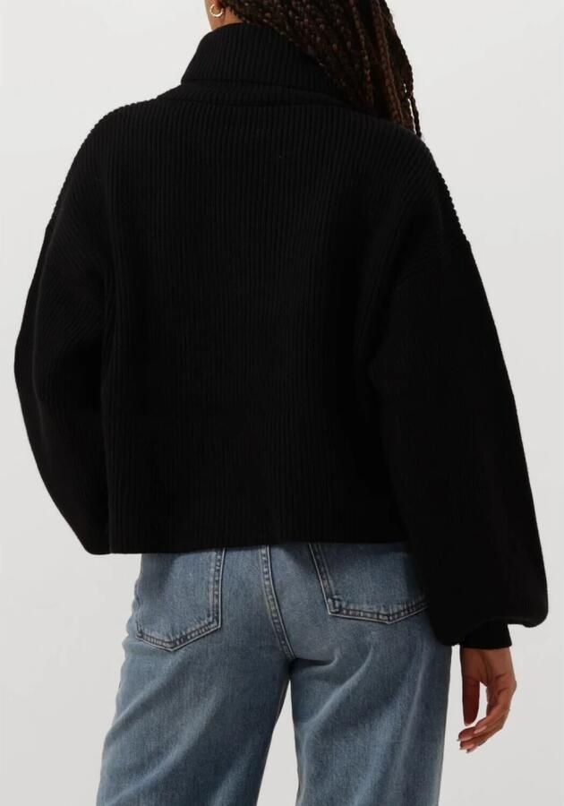 GESTUZ Dames Truien & Vesten Mebagz Short Pullover Zwart - Foto 2