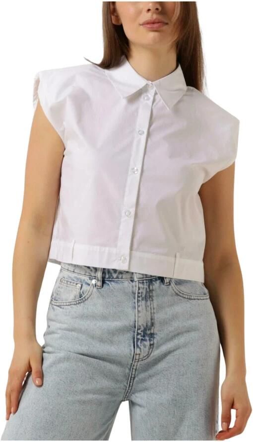 GESTUZ Dames Blouses Lionessgz Sl Shirt Wit - Foto 3